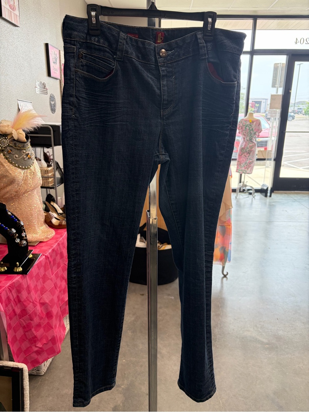 Dark Indigo Skinny Jeans for Women